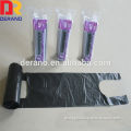 HDPE various size black garbage bag for sale